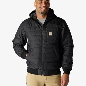 Carhartt Men’s Rain Defender Relaxed Fit Lightweight Insulated Hoodie Jacket
